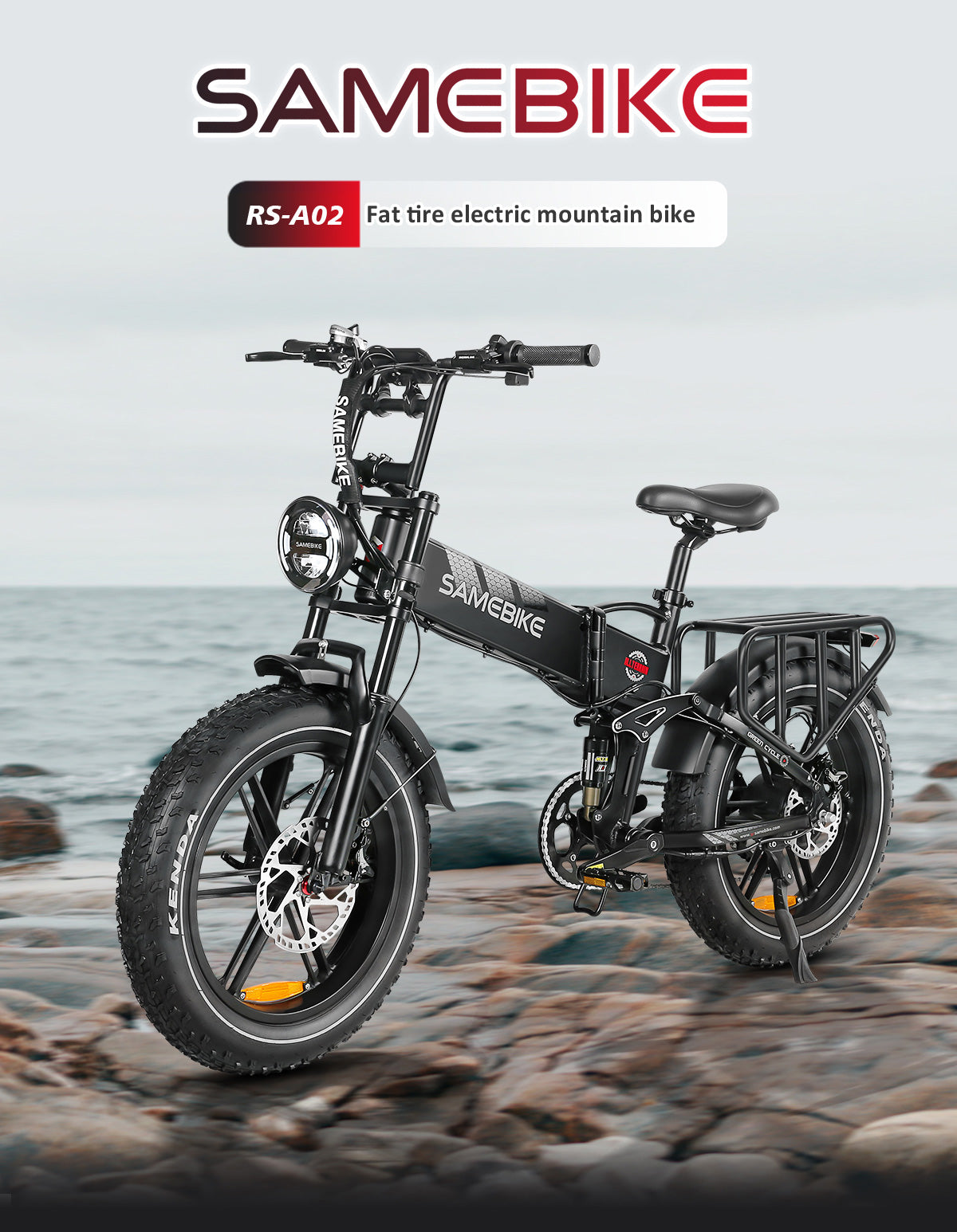 Folding Electric Fat Tire Bike – Powerful 1200W Motor, 48V 13Ah Battery, NFC Smart Access