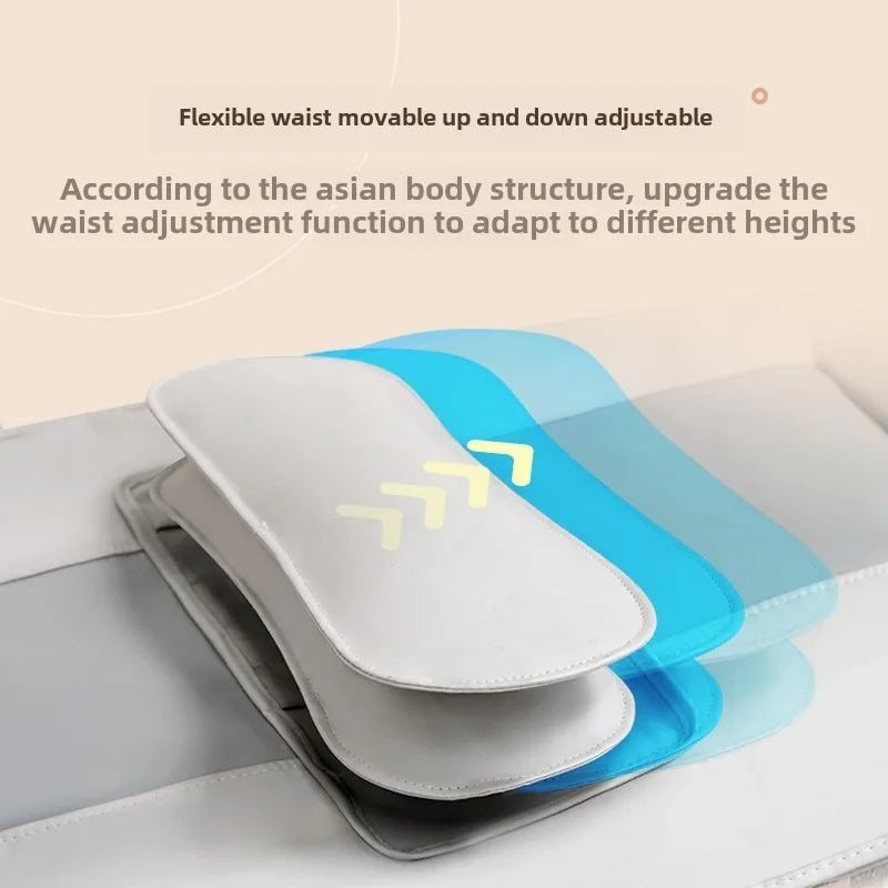 Airbag Massage Mat with Neck & Lumbar Relief