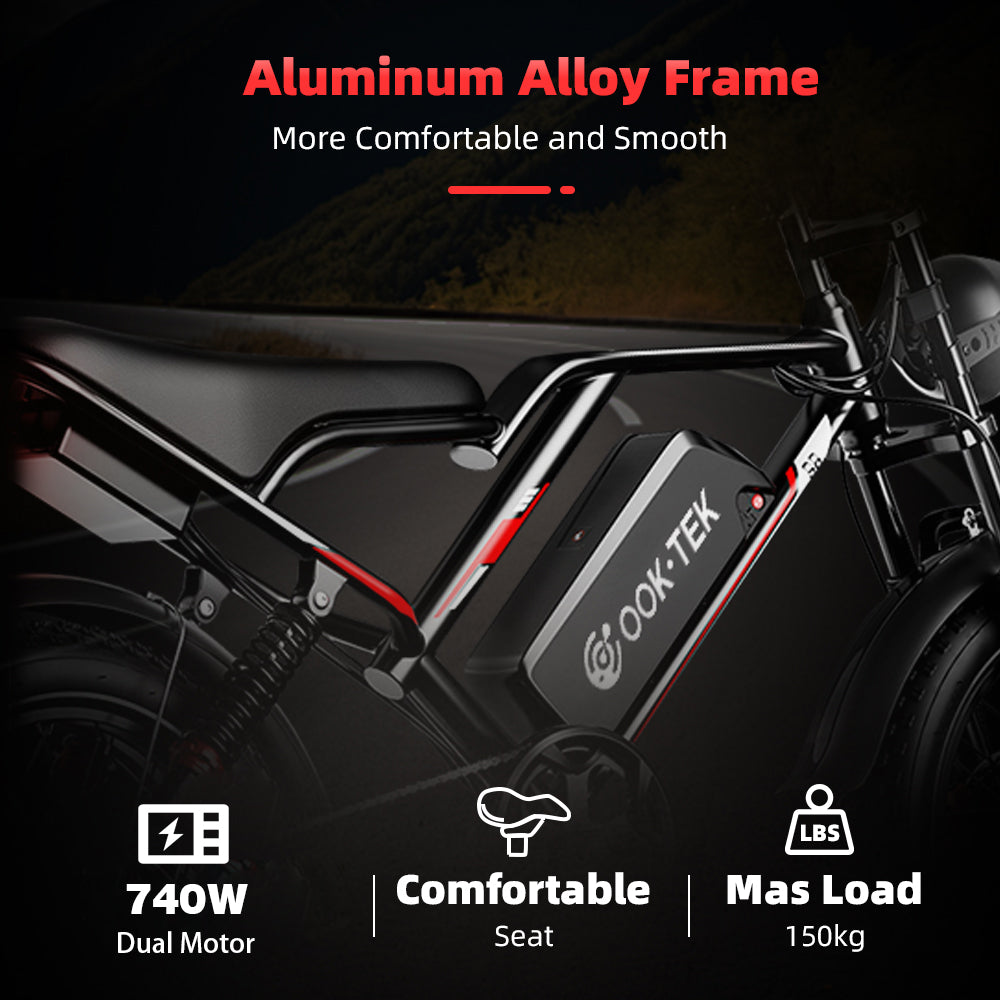 High-Speed 2000W Electric Motorcycle for Adults — Dual Motor, Hydraulic Brake, 20″ Wheels, 25AH Battery