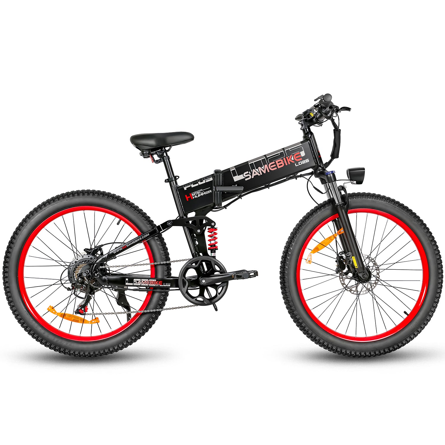 1000W High-Speed Motor Folding Electric Mountain Bike – 21-Speed, Full Suspension, Premium Lithium Battery