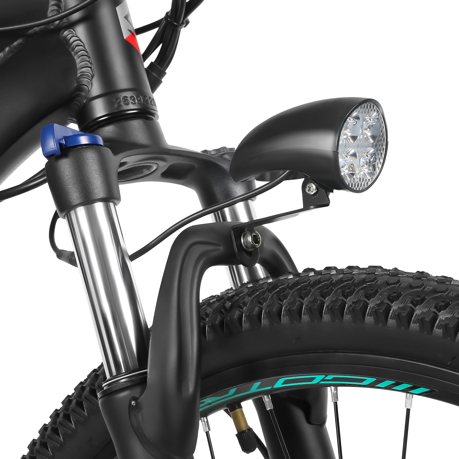 SAMEBIKE Long-Range High-Power Electric Mountain Bike – 500W Motor, 13Ah Down Tube Battery