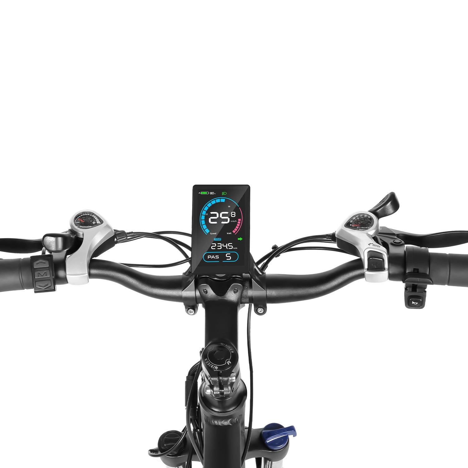 SAMEBIKE Long-Range High-Power Electric Mountain Bike – 500W Motor, 13Ah Down Tube Battery