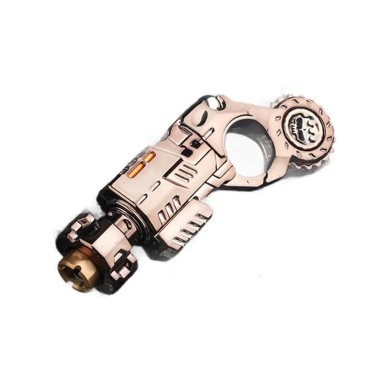 Mini Metal EDC Stress-Relief Gun – Mechanical Fidget Spinner & Slider