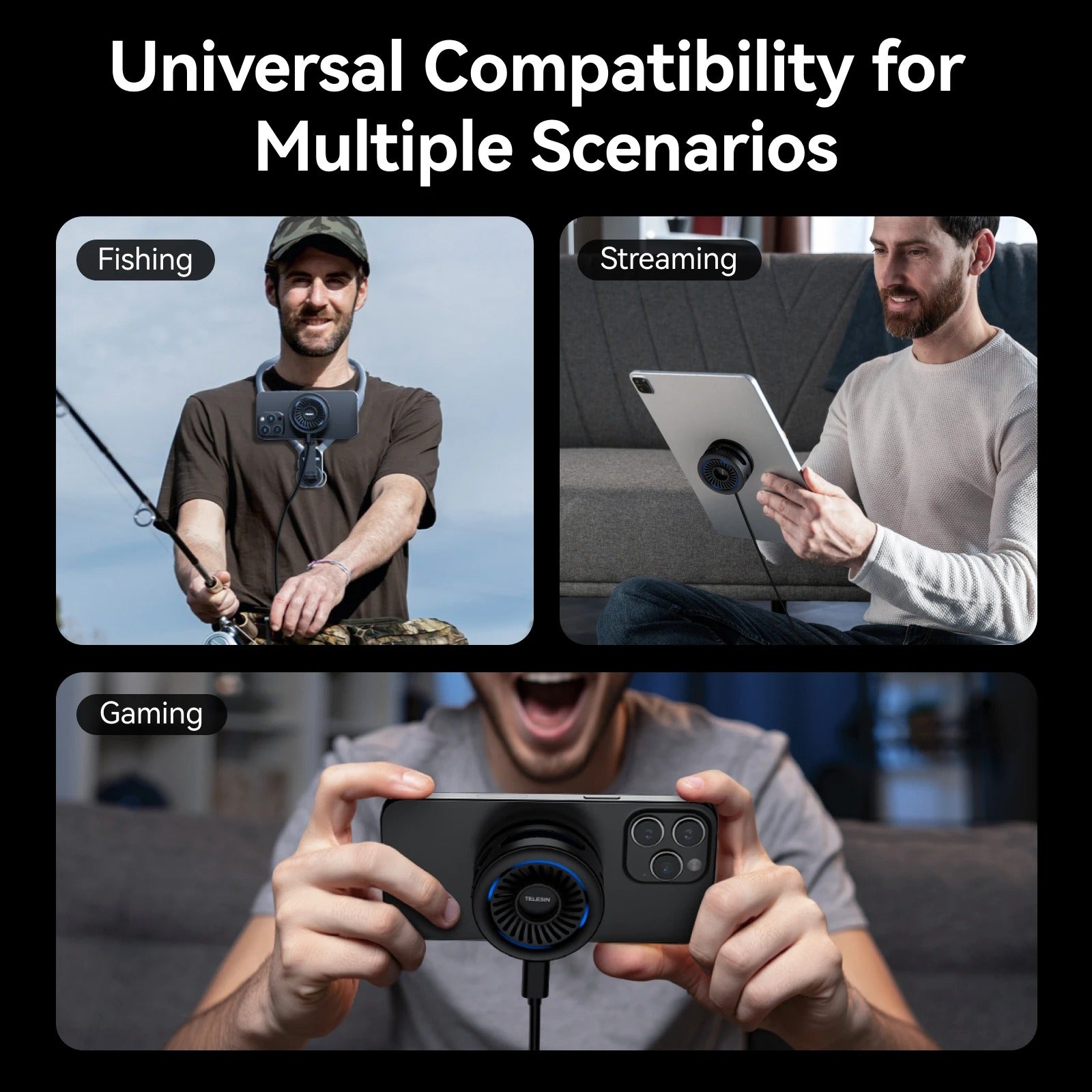 Magnetic Phone Cooling Radiator – Pro Heat Dissipator for Phones & Tablets